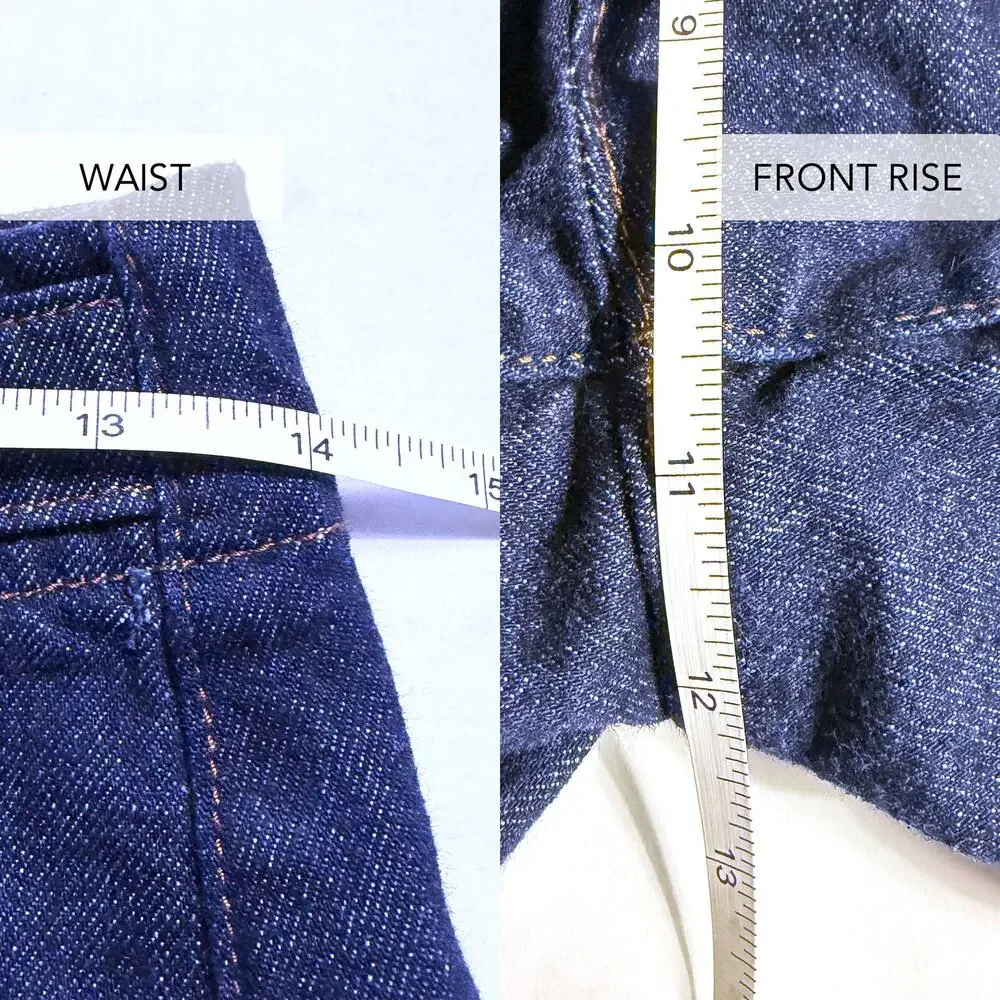 Anthropologie Dark Indigo Denim Jean Shorts - Picture 12 of 12